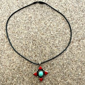 Turquoise 16-17 inch necklace